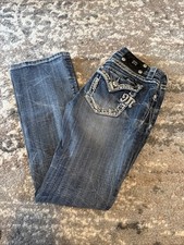 Women  s Miss Me Denim Jeans Size 27 Boot Style JE5836B7R