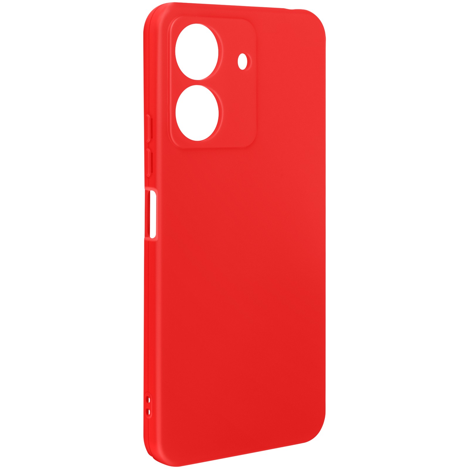 Coque Xiaomi Redmi 13C antichoc soft-touch rouge Avizar Fast Cover