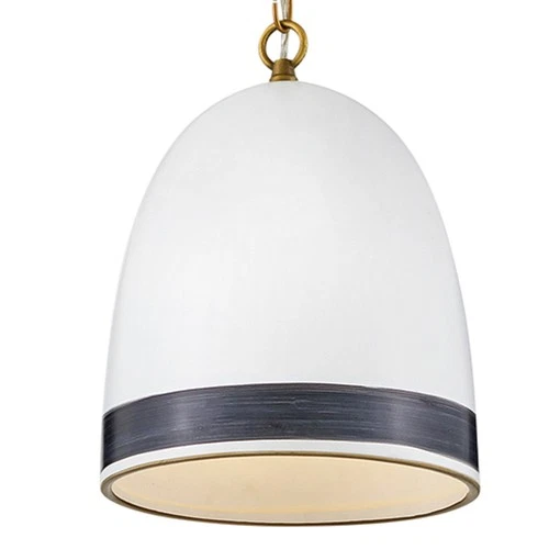 Hinkley Lighting 3364 Nickel Nash Single Light 10"W Pendant - Picture 6 of 12