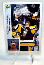 1992-93 Upper Deck #436 Mario Lemieux Conn Smythe Trophy Winner Penguins 3+ SHIP