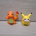 Pokemon Charmander & Talking Pikachu VintageTomy Nintendo Figures 1997