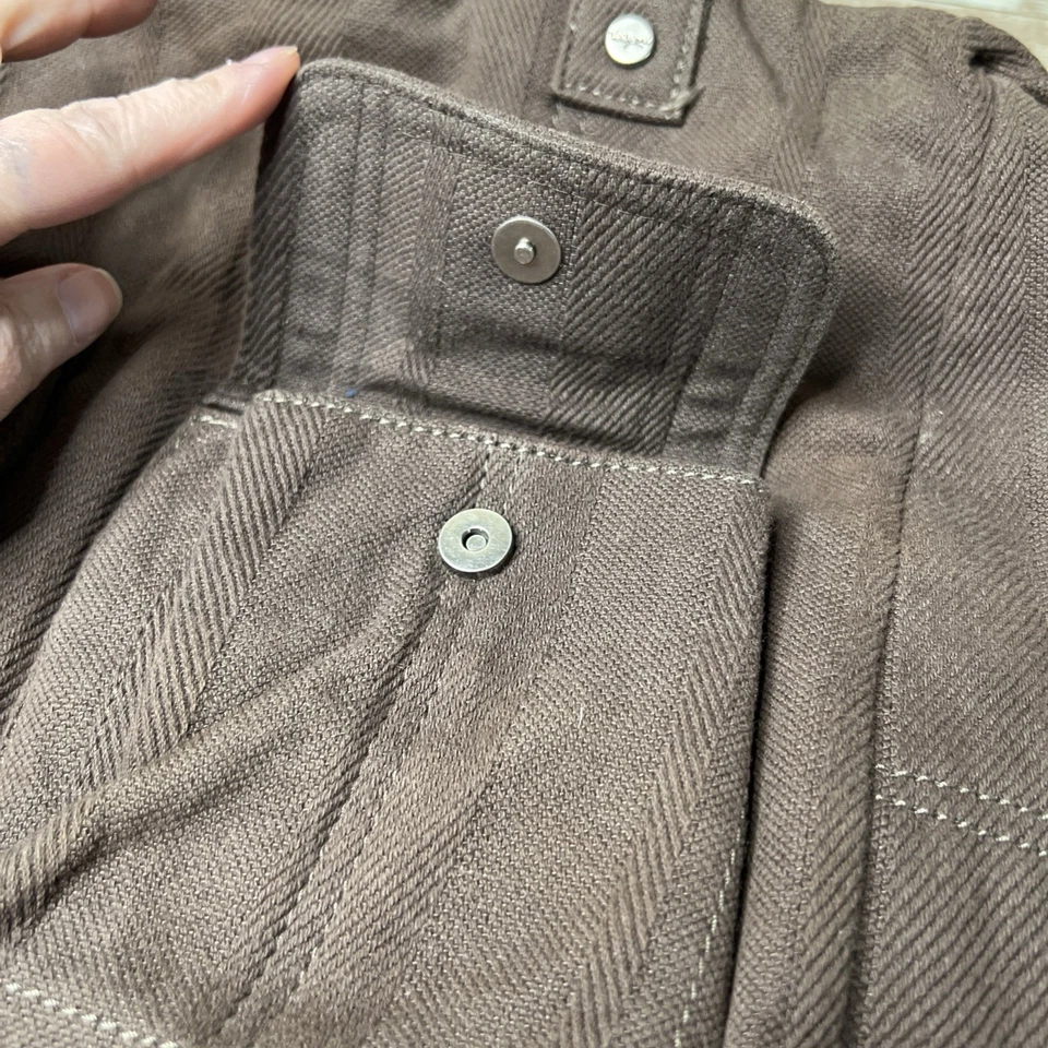 Bolso de hombro Thirty One informal de carga marrón Foto 4 de 4