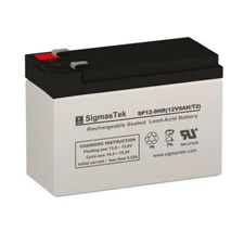 CyberPower BRG850AVRLCD UPS - 12V 9AH T2 SLA Battery Replacement by SigmasTek