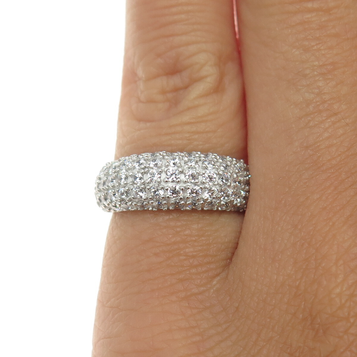純銀 SterlingSilver 925 850 刻印　計93g まとめ売り Vintage Signed FZN 925 Sterling Silver CZ Ring Size 8.5 | eBay