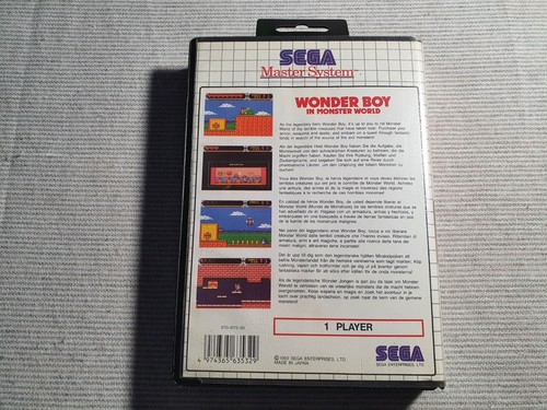 Wonder Boy in Monster World Sega Master System Game - Picture 8 of 8