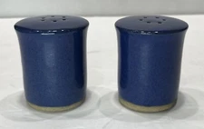 Vtg MCM Gordon Martz for Marshall Studios 2¾" Tall Blue Salt and Pepper Shakers