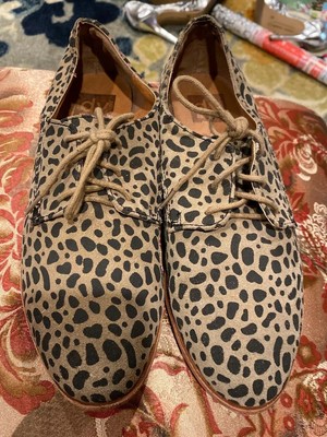 dolce vita leopard oxfords