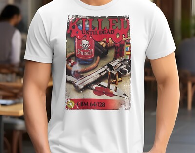 Killed Until Dead - 8 bit C64 Game Art T-Shirt 8 Colors Sizes S-5XL