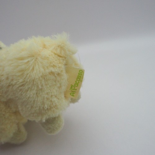 Alpaca Alpacasso D1401B Cream Amuse Keychain Mascot 5" Plush Toy Doll Japan - Picture 9 of 10