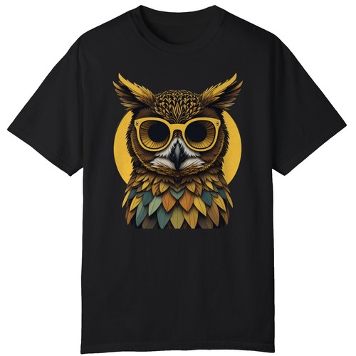 October's Very Own OVO X Murakami Flower Owl Logo Tee Black