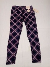BCBGeneration Pants w/Stripe Mid Waist Women's M or XL Yoga Pants Leggings
