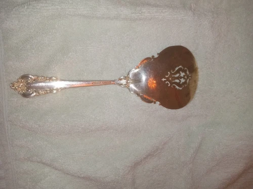 Silver Tomato Server Spoon VG