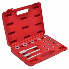 17pc Metric Bushing Seal Bearing Driver Adapter Aluminum Install Remove Tool Set