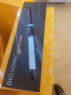 Bio Ionic Nano Ionic MX OnePass Oval Wand Curling Iron- NEW