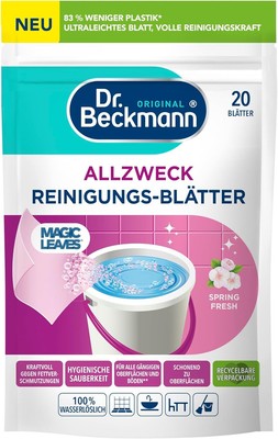 Dr. Beckmann Allzweck Reinigungs-Blätter SPRING FRESH | 20 Blätter