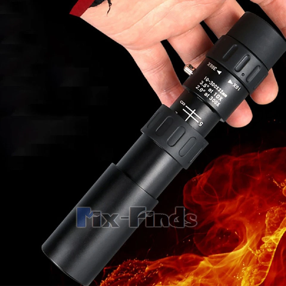 10-300X40mm Military Monocular W/Night Vision K4 Prism High Power Zoom Telescope - Image 4 of 4