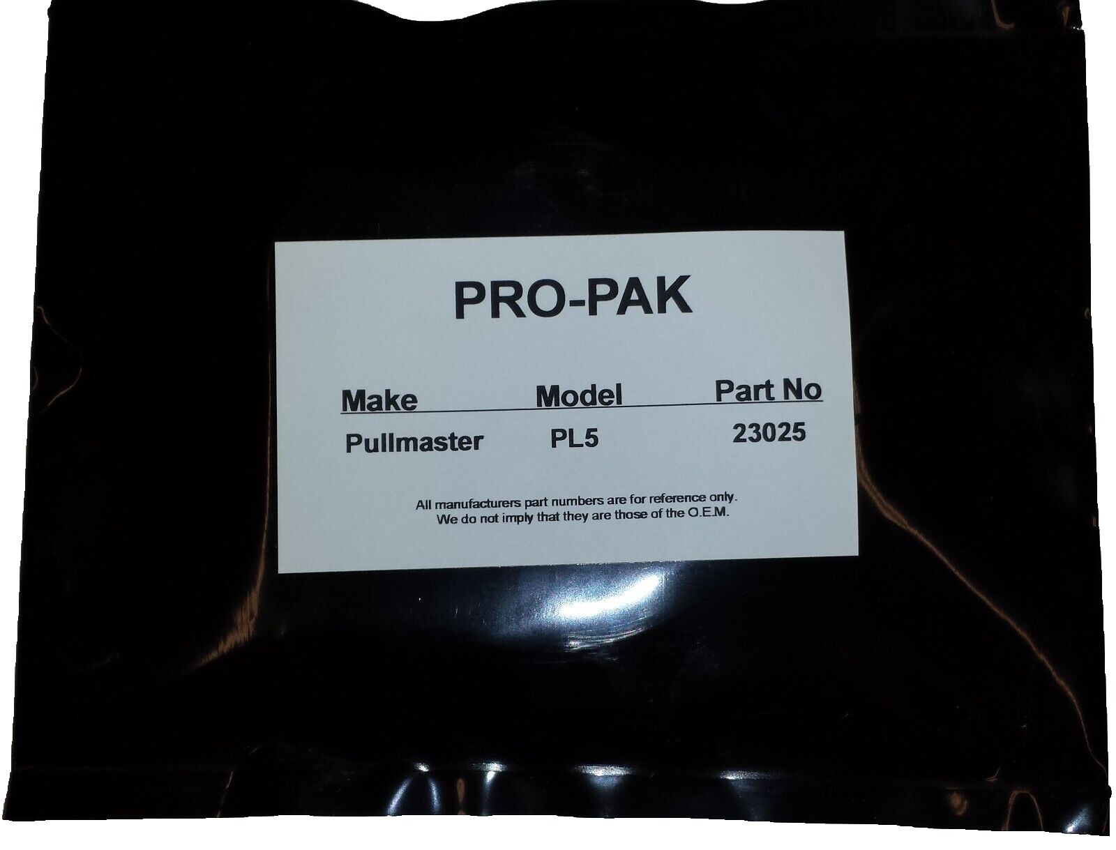 PULL MASTER® Model PL5 Seal kit 23025