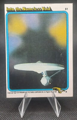 1979 Topps Star Trek: The Motion Picture  #51 - Into the Nameless Void