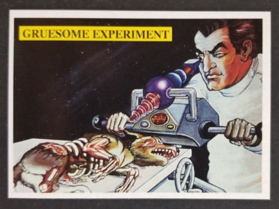 Gruesome Experiment 1990 Shroud of the Undead Rosem Card #1 (NM)