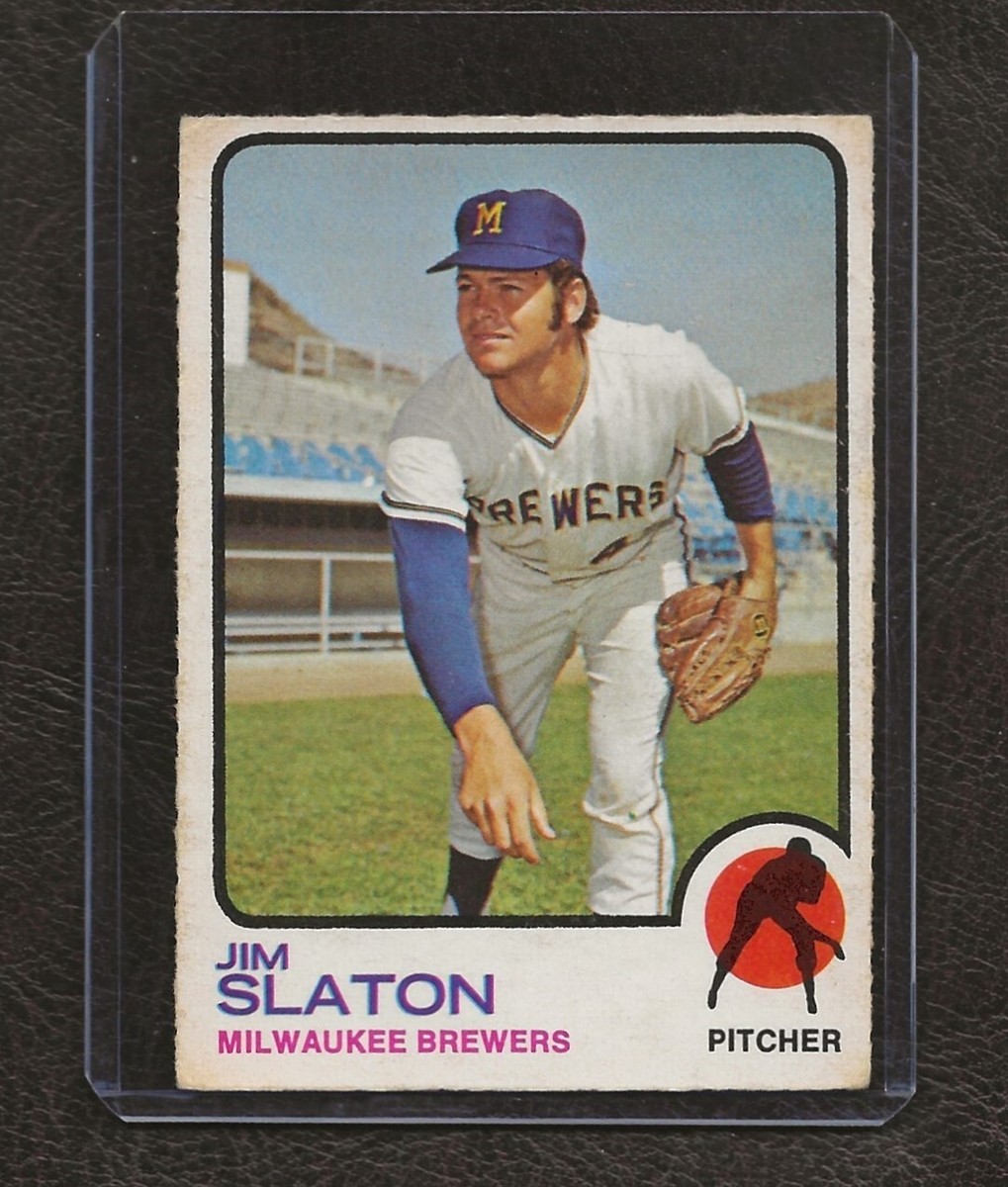 1973 OPC, O-PEE-CHEE #628 Jim Slaton, Milwaukee Brewers, High