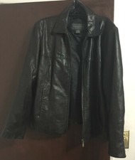 Creativity leather jacket sz large