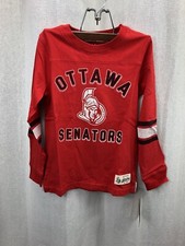 NWT Ottawa Senators NHL Legacy Collection Long Sleeve T Boys Size M 5/6