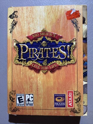 Sid Meier's Pirates! Live the Life 2004 Small Box PC New & Sealed