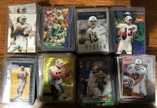 Dan Marino regular set cards and minor inserts from 1995, up to 30% off order