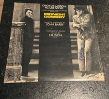 * JON VOIGHT * signed vinyl soundtrack * MIGHTNIGHT COWBOY * PROOF * 1