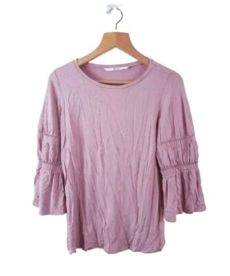Damen Bluse dünner Pullover Oberteil Tu Größe 12