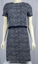 Gap Dress Black & White Stretchy with 2 Side Pockets Women's Size 4