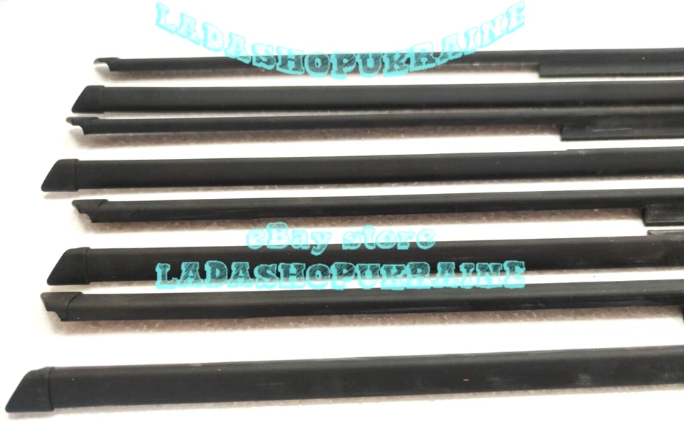 FACHADAS DE VIDRIO sello de deslizante, barredores LADA 2101 06 Sello Para vidrio Foto 3 de 4