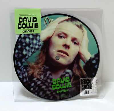 DAVID BOWIE Changes 7'' PICTURE DISC VINYL Single 45rpm New RSD 2015
