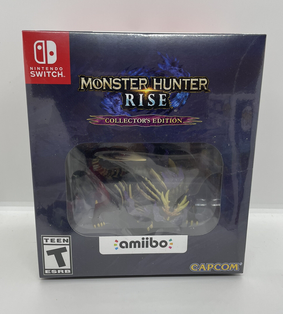 Monster Hunter Rise Collector's Edition (Nintendo Switch 2021) Sealed