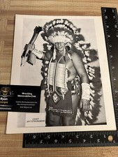 Chief Jay Strongbow original wrestling promophoto WWF WWE NWA AWA 1970’s