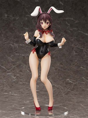 Actionfigur Yunyun Bare Leg Bunny Freeing - Manga Statue 1/4 aus PVC