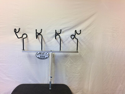 24'' T-bar with 3/4'' screw in Post & 4  0 Degree Coated holders With HD Top Plate