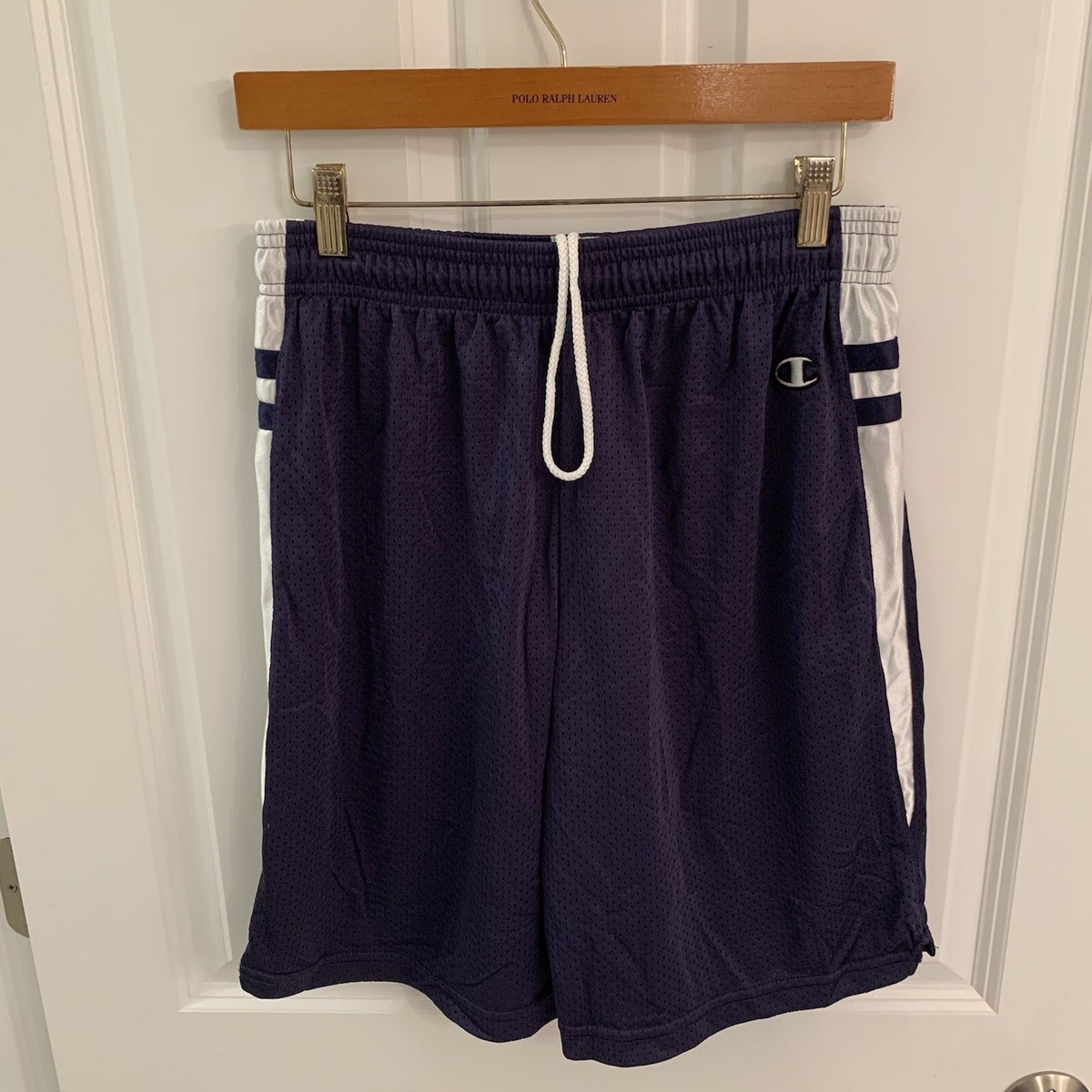 Champion Men Medium M Nylon Mesh Basketball Shorts 10