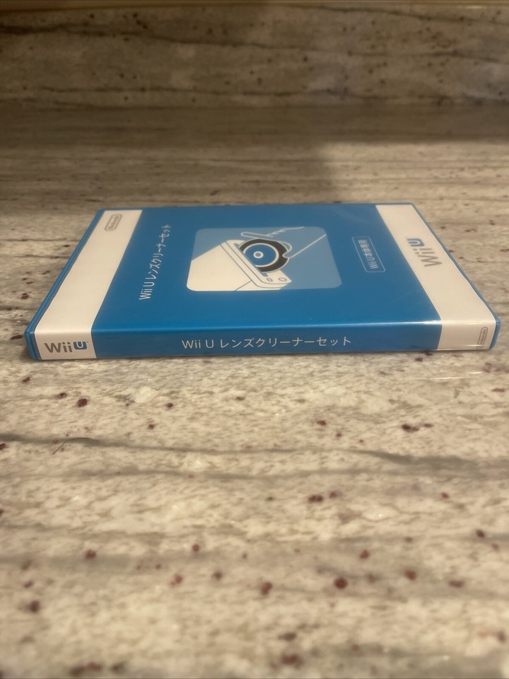 Official OEM Nintendo Wii U Disk Drive Lens Cleaner Cleaning Kit