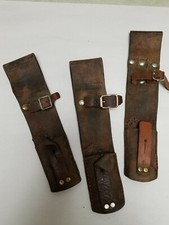 M96 SWEDISH MAUSER BAYONET LEATHER FROG.