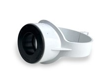 SOLVENT /PUSHFIT BOSS ON STRAP SOILPipe 110mm 40mm 43mm 1 1/2" 50MM BLACK/WHITE