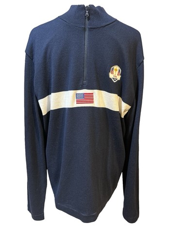 Ralph Lauren RLX Men's Golf-Camo Hybrid Wool-Blend Jacket Navy