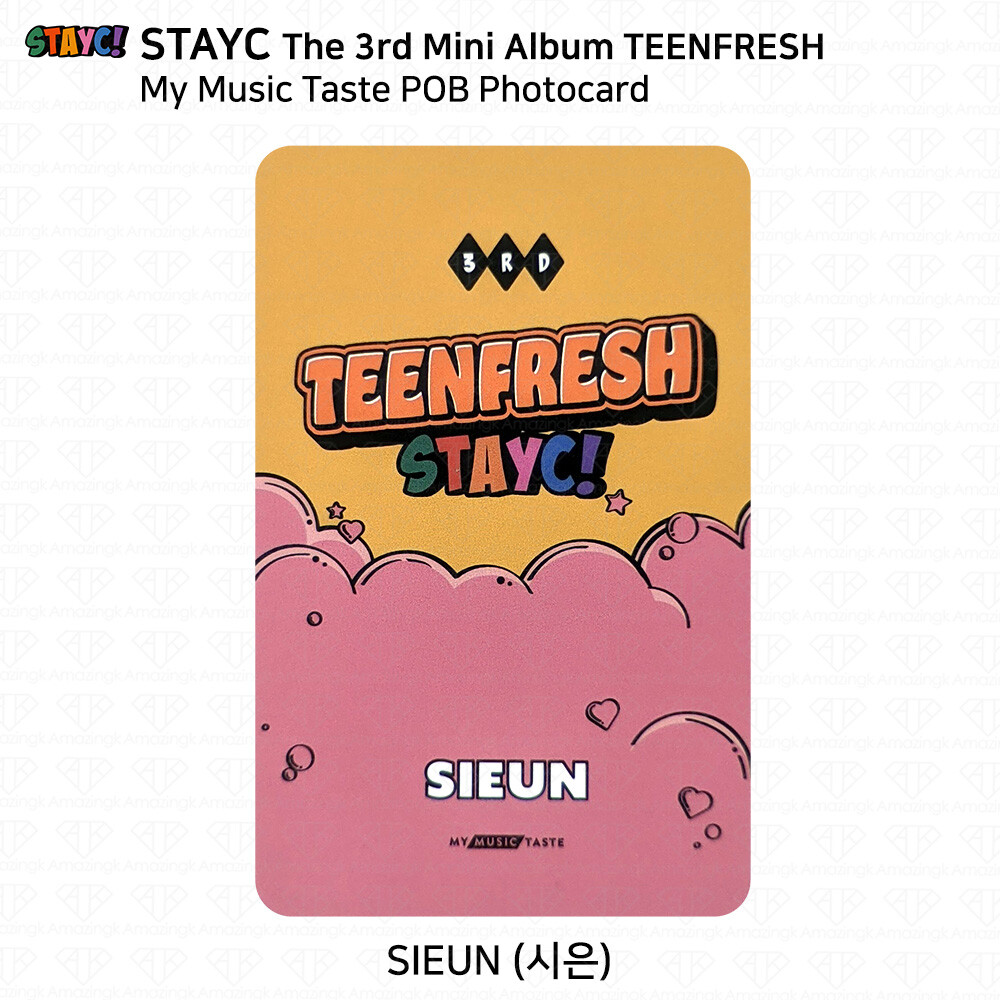 stayc セウン　teenfresh ベルリン　Berlin トレカ Amazon.com: DREAMUS STAYC 1st World Tour TEENFRESH DVD Version Box