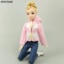 Pink Fashion Doll Clothes For 11.5" Doll Hoodie Coat Outfits Dolls Accessories