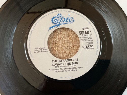 STRANGLERS — 3 x 7” PICTURE SLEEVES — ALL FULLY PLAY TESTED EX COND — PUNK — - Picture 15 of 16