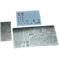 for HG 1/144 Barzam Re-Zeon Captured AOZ Re-Boot Etched Sheet+Decal RMS/ARZ-154