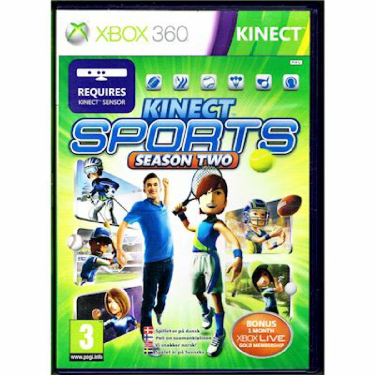 XBox 360 Kinect Games - Multi listings Adventures Dance Central Sports etc  X360