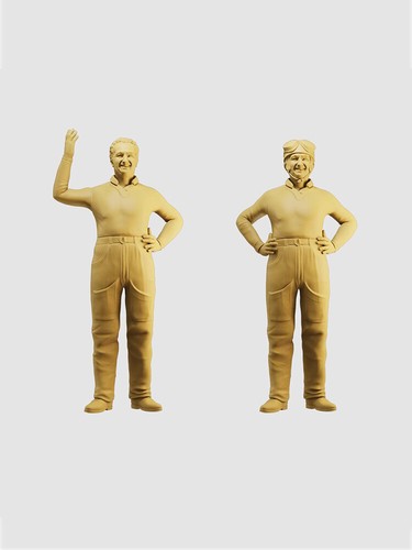 1/64 1/43 1/35 Miniaturas Figuras Conductores Italianos Hombre Escena Accesorios Para Coches - Imagen 4 de 10