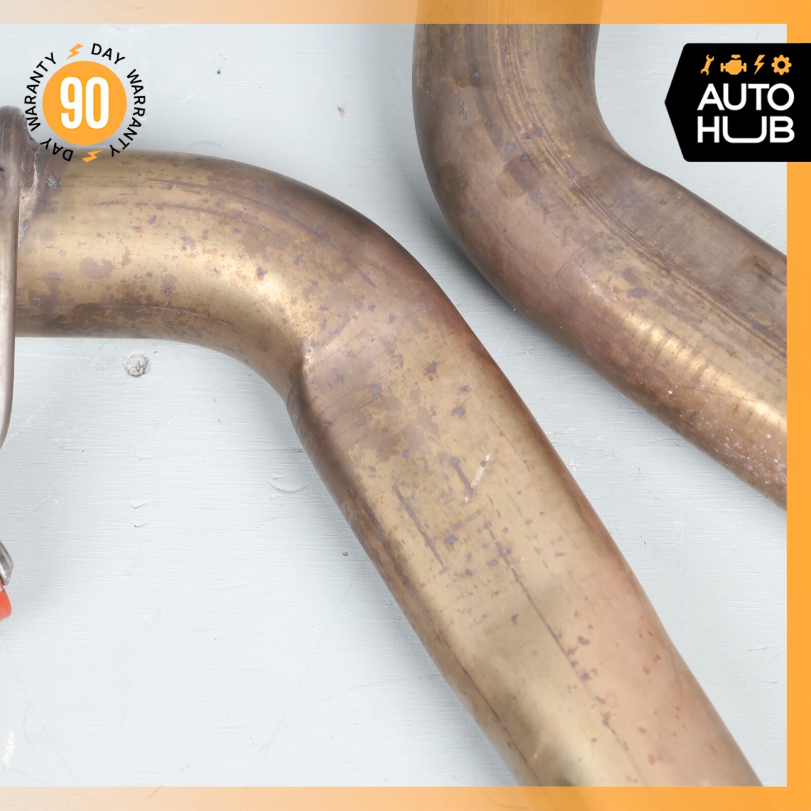 Maserati GranTurismo S M145 4.7L Exhaust Pipes Left & Right Side Set OEM 28k