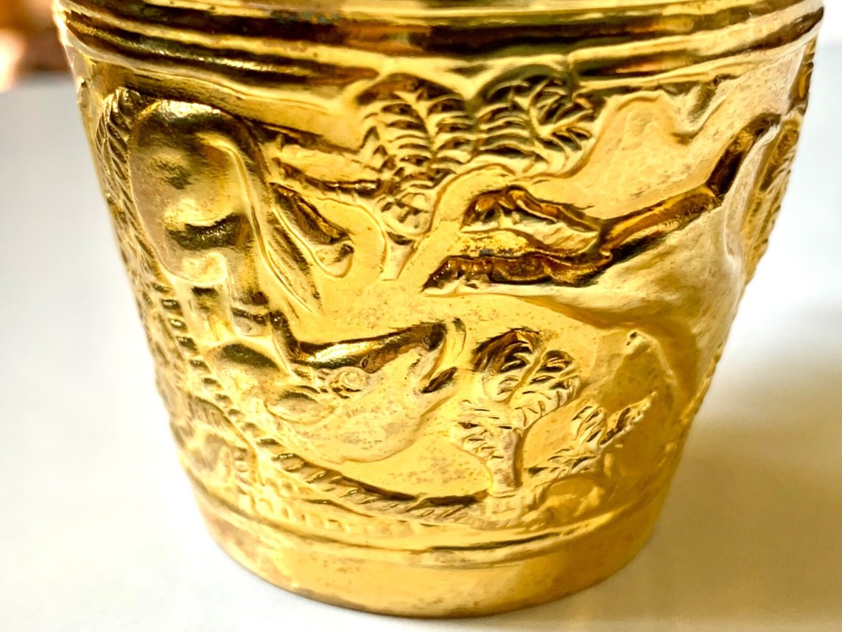 BEAUTIFUL - Ilias Lalaounis Gilded Sterling Cup | eBay